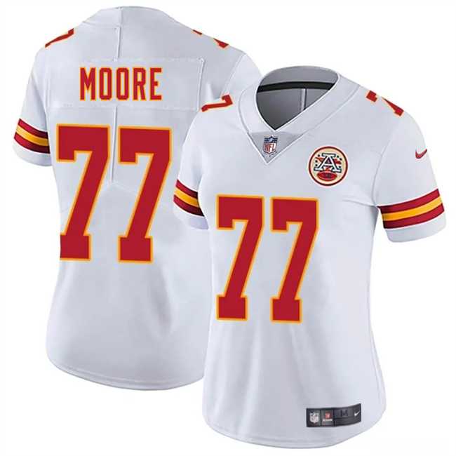 Women's Kansas City Chiefs #77 Jaylon Moore White 2025 Vapor Untouchable Limited Stitched Jersey Dzhi,We sell and wholesale Women's Kansas City Chiefs #77 Jaylon Moore White 2025 Vapor Untouchable Limited Stitched Jersey Dzhi on line form chian!
